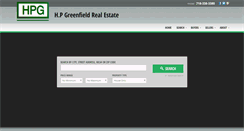 Desktop Screenshot of hpgreenfield.com